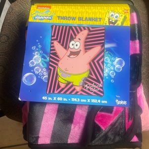 Patrick Star Blanket!! Never used great condition !!